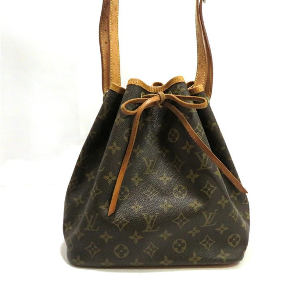 LOUIS VUITTON Noe Shoulder Bag Monogram Brown
